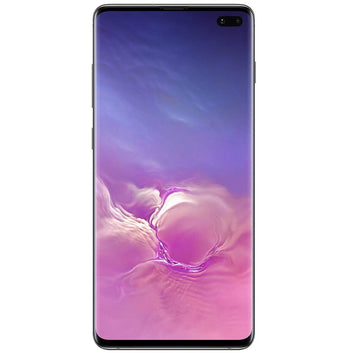 Samsung Galaxy S10+ Plus (128GB, 8GB) 6.4" AMOLED, Snapdragon 855, IP68 Water Resistant, Global 4G LTE (GSM + CDMA) T-Mobile Unlocked (AT&T, Verizon, Sprint, Metro) G975U (Prism Black)