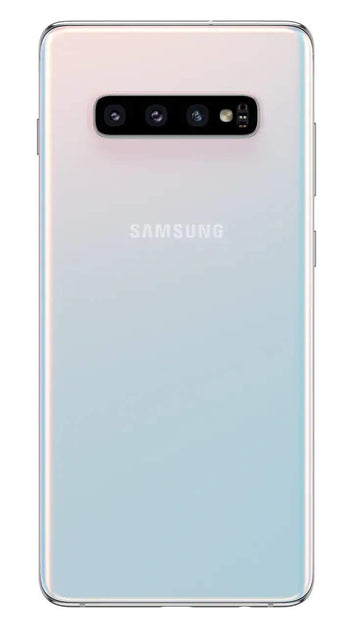 Samsung Galaxy S10+ Plus SM-G975F/DS, 4G LTE, International Version (No US Warranty), 128GB+8GB RAM, Prism White - GSM Unlocked