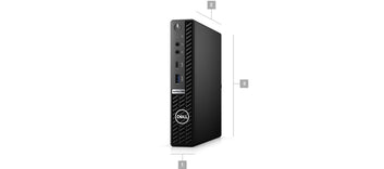 Dell OptiPlex 7000 7080 Micro Tower Desktop i5 512GB SSD - 16GB RAM | 6 Cores @ 4.8 GHz - 10th Gen CPU