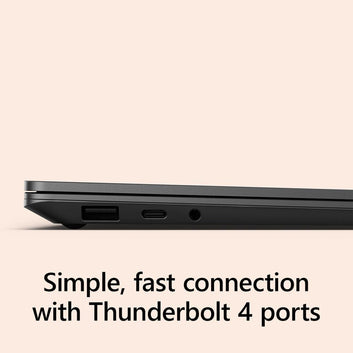 Microsoft Surface Laptop 5 Laptop (13.5" 2K Touchscreen, Intel 10-Core i7-1265U, 16GB 6400MHz RAM, 2TB SSD), HUB, 18-Hr Battery Life, Backlit, Wi-Fi 6, Webcam, Win 11 Pro w/AI Copilot, Black