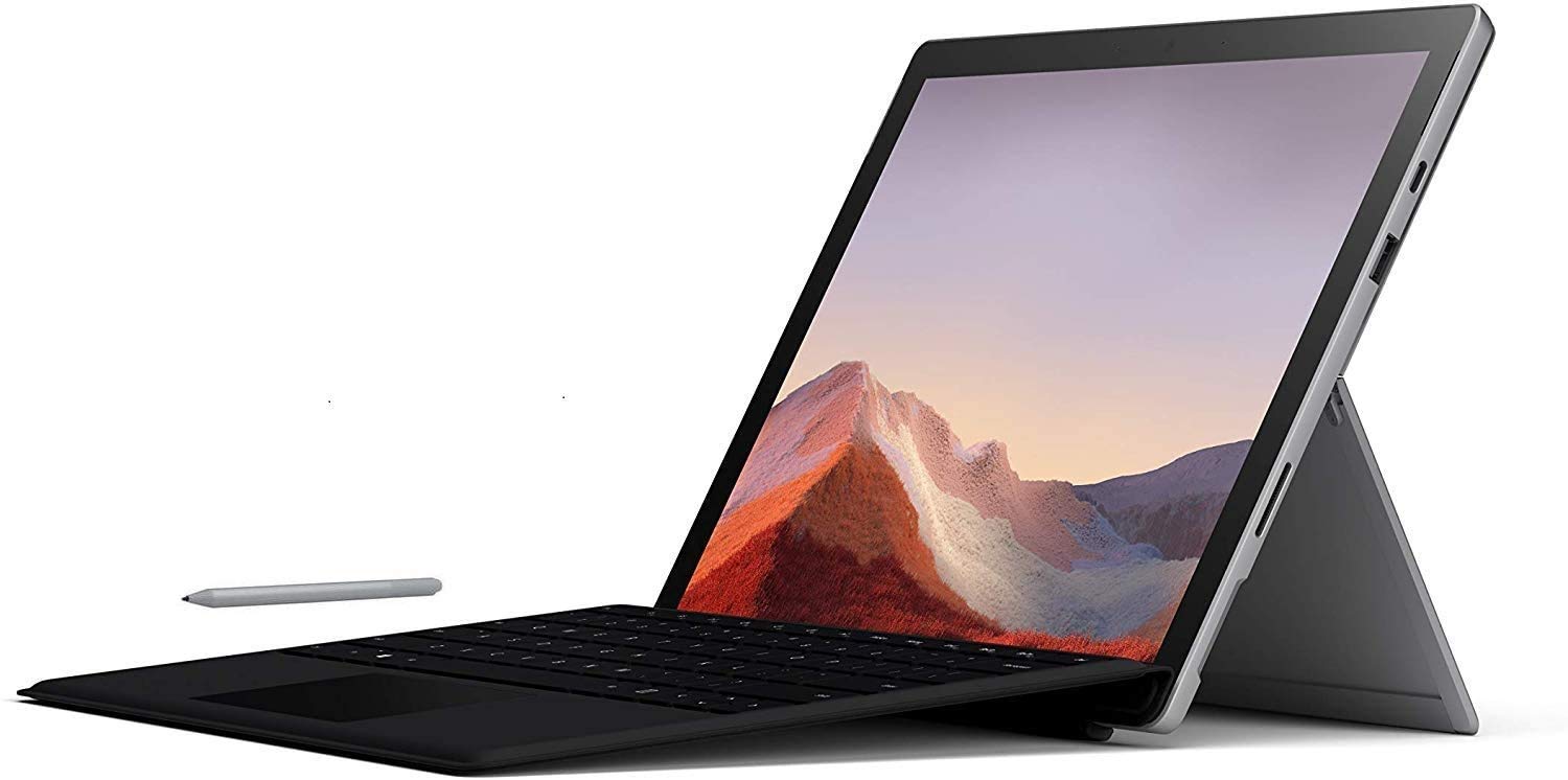 New Microsoft Surface Pro 7 Bundle: 10th Gen Intel Core i5-1035G4, 8GB