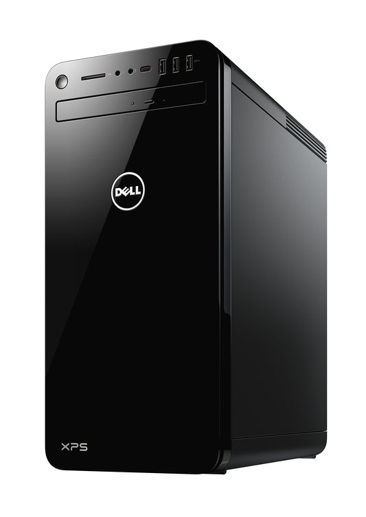 Dell XPS 8930 Desktop Computer i7-8700H 8GB RAM 16GB Optane Memory 1TB HDD NVIDIA GTX 1060 6GB Black - 8th Gen i7-8700 Hexa-core