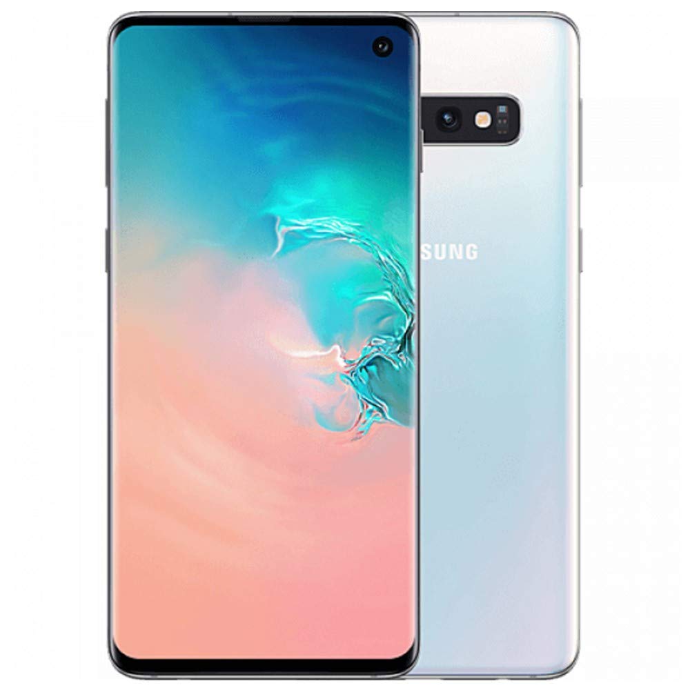 SAMSUNG Galaxy S10 (128GB, 8GB) 6.1" AMOLED, Snapdragon 855, IP68 Water Resistant, Global 4G LTE (GSM + CDMA SM-G973U (Prism White)