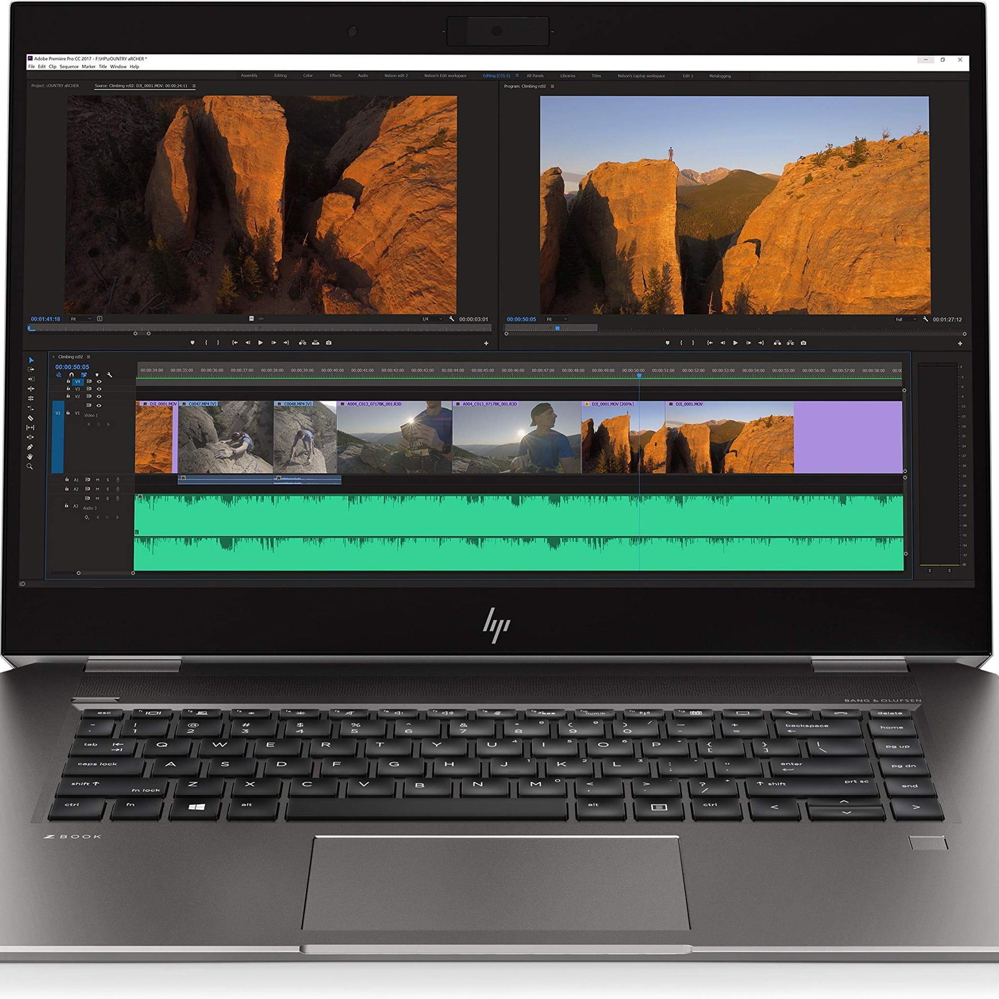 HP ZBook Studio G5 15.6" LCD Mobile Workstation - Intel Core i7 (8th Gen) i7-8750H Hexa-core (6 Core) 2.20 GHz - 32 GB DDR4 SDRAM - 512 GB SSD - Windows 10 Pro - in-Plane Switching (IPS) Technolo