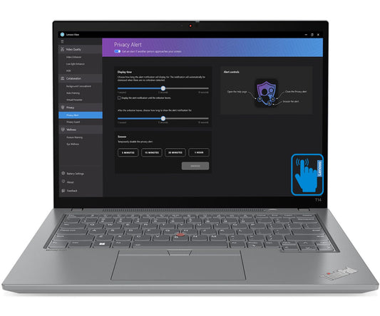 Lenovo ThinkPad T14 G4 Home & Business Laptop (Intel i7-1355U 10-Core, 16GB DDR5 3200MHz RAM, 512GB PCIe SSD,Intel UHD, 14.0