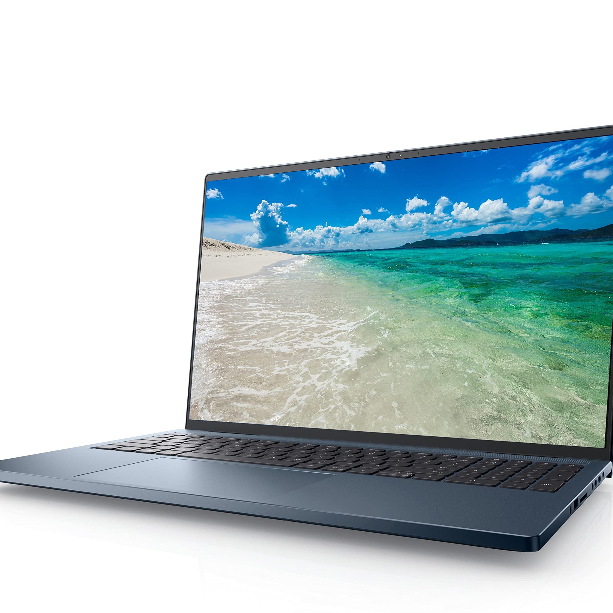 Dell Inspiron 16 Plus 7610 Laptop, 16.0'' Display, Intel Core i7-11800H, 32GB DDR4 RAM, 2TB SSD, Webcam, Backlit Keyboard, Fingerprint Reader, HDMI, Wi-Fi 6, Windows 11 Home Blue