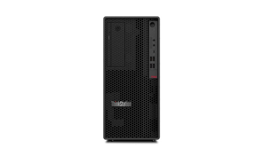 Lenovo ThinkStation P360 Tower Workstation Desktop (2022) | Core i7-12700 - 512GB SSD Hard Drive - 16GB RAM - Nvidia Quadro T400 | 12 cores @ 4.9 GHz - 2GB GDDR6 Win 11 Pro Black