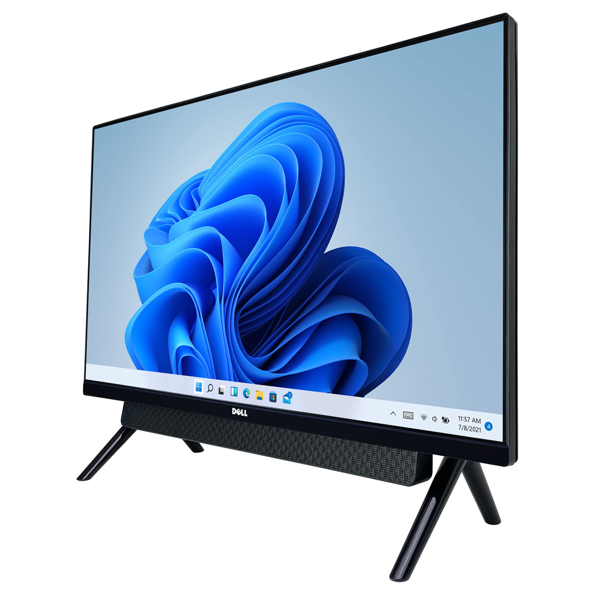 Dell Inspiron 7700 27" Full HD Display All-in-One Desktop Computer - 11th Gen Intel Core i7-1165G7 up to 4.7 GHz CPU, 12GB RAM, 512GB PCIe SSD + 2TB HDD, Intel Iris Xe Graphics, Windows 11 Pro, Black