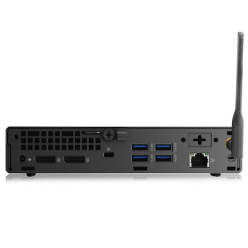 Dell OptiPlex 5090 Micro MFF Business Desktop Computer, Intel Hexa-Core i5-10500T up to 3.8GHz, 4GB DDR4 RAM, 256GB PCIe SSD, WiFi 6, Wireless Antenna, Bluetooth, Keyboard and Mouse, Windows 10 Pro