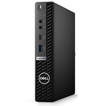 Dell OptiPlex 5090 Micro MFF Business Desktop Computer, Intel Hexa-Core i5-10500T up to 3.8GHz, 4GB DDR4 RAM, 256GB PCIe SSD, WiFi 6, Wireless Antenna, Bluetooth, Keyboard and Mouse, Windows 10 Pro