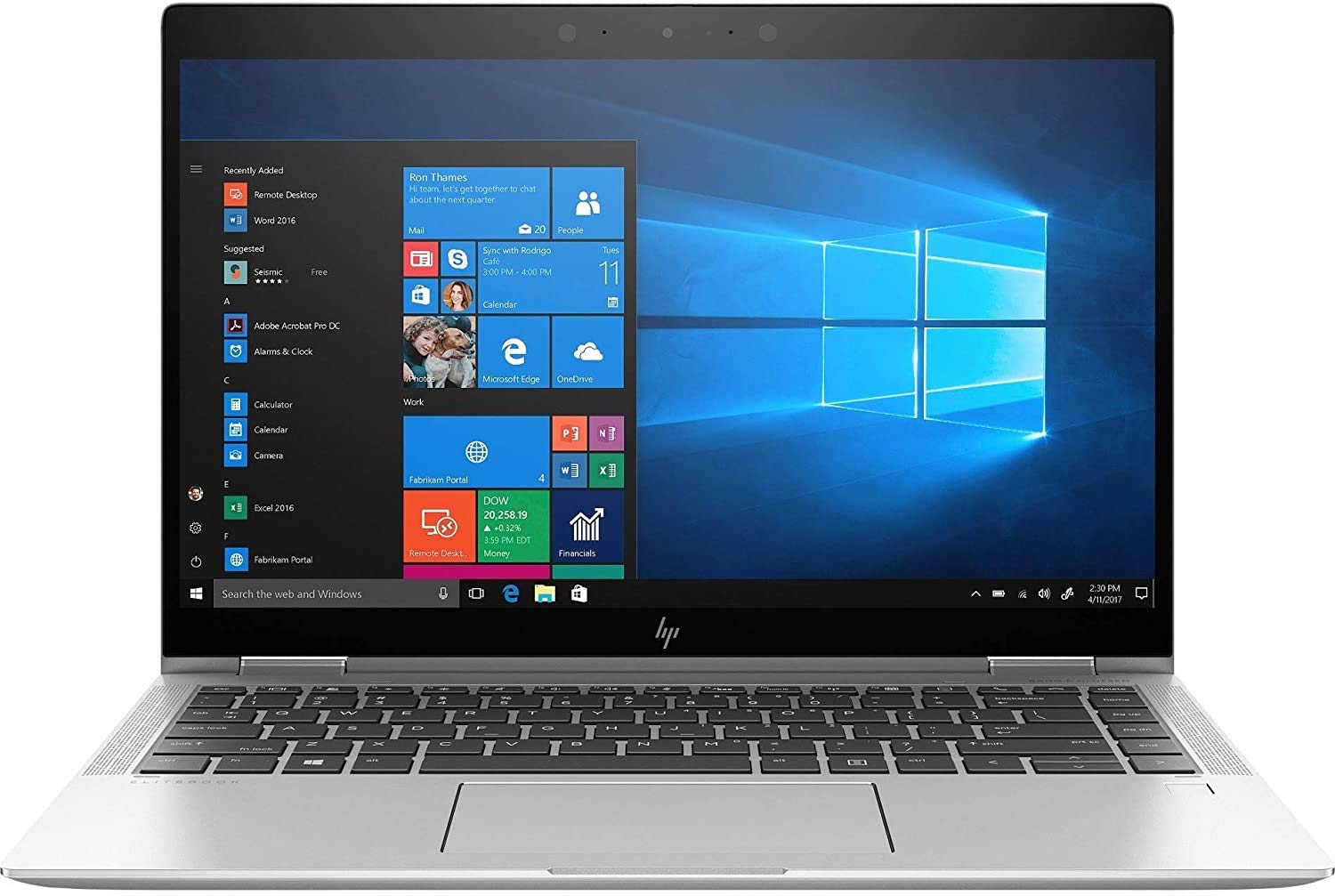 HP EliteBook x360 1040 G6 14" Touchscreen 2 in 1 Notebook - Core i7 i7-8665U - 16 GB RAM - 512 GB SSD - Windows 10 Pro 64-bit - Intel UHD Graphics 620 - In-plane Switching (IPS) Technology - Intel Opt