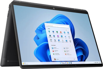 HP Spectre X360 14 2-in-1 Laptop | 13.5" WUXGA+ Touch 400 nits 100% sRGB | Intel 10-Core i7-1355U | 16GB DDR4 1TB SSD | Backlit Fingerprint Thunderbolt Sleeve Win11Pro Black + USB-C Adapter