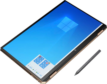 HP Spectre X360 15.6 Inch 4K UHD Touch-Screen 512GB SSD + 32GB Optane 1.8GHz i7 2-in-1 Laptop (16GB RAM, Quad-Core i7-10510U, GeForce MX330, Windows 10 Home) Nightfall Black