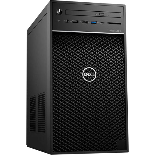 Dell Precision 3640 Tower Workstation - 3.8 GHz Intel Core i7 8-Core (10th Gen) - 64GB RAM - 1TB SSD + 4TB HDD - Quadro P1000, 4GB - Windows 10 pro