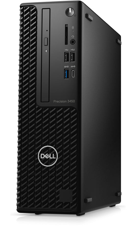 Dell Precision T3450 SFF Small Form Factor Workstation Desktop (2021) | Core i7-500GB HDD + 500GB HDD - 16GB RAM - P620 2GB | 8 Cores @ 4.8 GHz - 10th Gen CPU Win 10 Pro