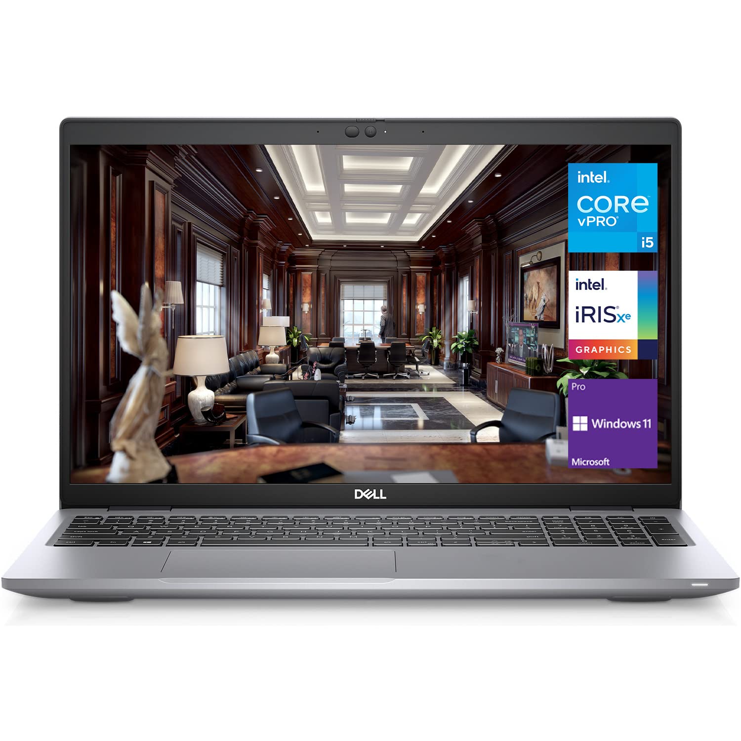 Dell Latitude 5520 Business Laptop, 15.6" FHD Display, Intel Core i5-1145G7 vPRO, 64GB DDR4 RAM, 1TB PCIe SSD, IR Camera, HDMI, Backlit Keyboard, Wi-Fi 6, Thunderbolt 4, Windows 11 Pro