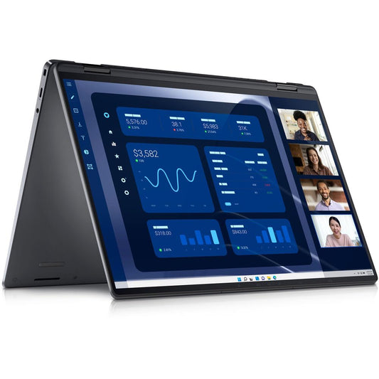 Dell Latitude 9000 (9450) 2-in-1 Laptop - 14 inch QHD+ (2560 x 1600) 500-nits Touch Display - Intel Core Ultra 7 Processor 165U 12-Core - 512GB SSD - 32GB RAM - Win11 pro