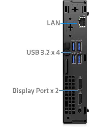 Dell OptiPlex 5000 Micro Desktop Computer, Intel Core i7-12700T Upto 4.7GHz - 16GB RAM, 256GB NVMe SSD, AX Wi-Fi, Bluetooth, USB Type-C, DisplayPort, HDMI - Windows 11 Pro