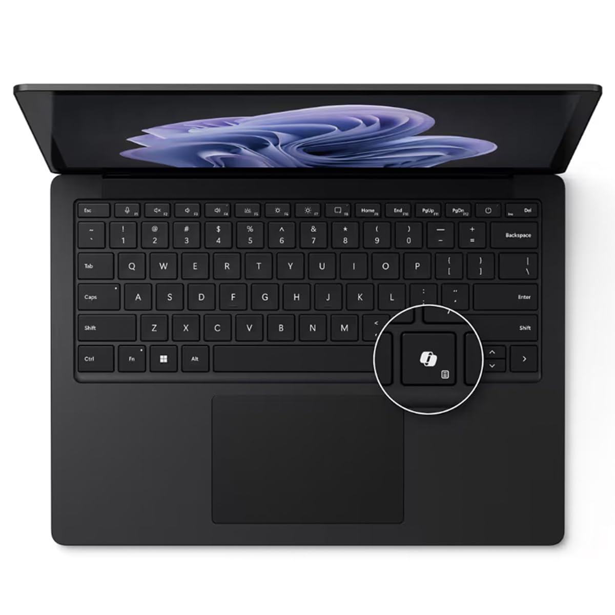 Microsoft Surface Laptop 6 15" Touchscreen Notebook - Intel Core Ultra 7-16 GB - 256 GB SSD - English Keyboard - Black