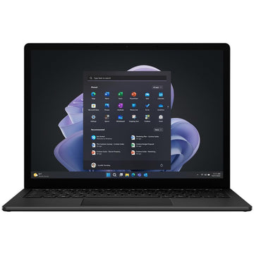 Microsoft Surface Laptop 5 13.5" Touchscreen Notebook - 2256 x 1504 - Intel Core i7 12th Gen i7-1265U - Intel Evo Platform - 16 GB Total RAM - 256 GB SSD - Matte Black