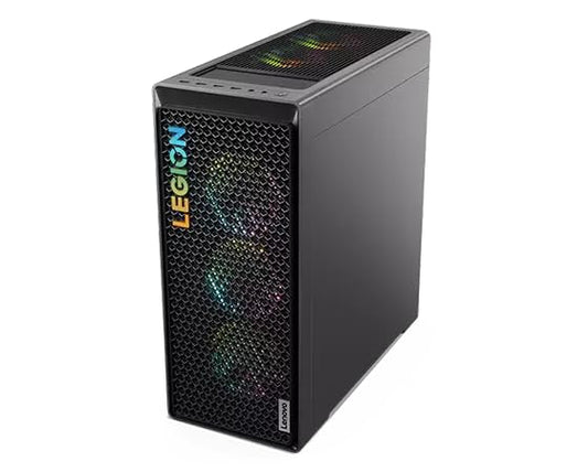 Lenovo Legion T7 【RTX 4070 Ti 12 GB GDDR6】 i7-13700KF | 128GB DDR5 | 4TB (2TB + 2TB) SSD | Win11 Home | Liquid-Cooling | Storm Gray | Gaming Desktop |