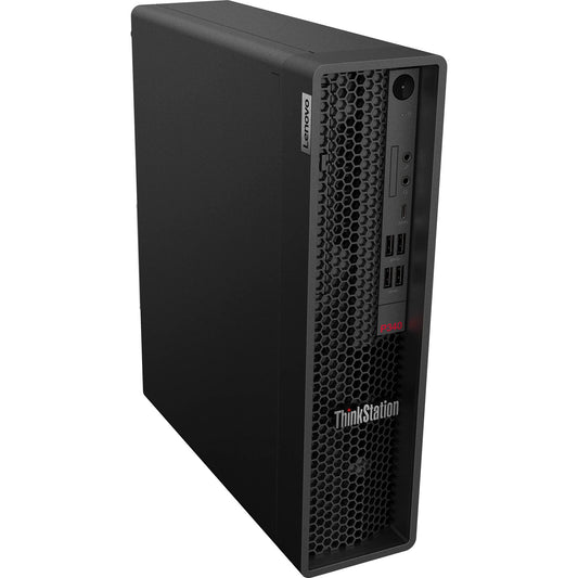 Lenovo ThinkStation P340 SFF Business Mini Desktop (Intel i7-10700 8-Core, 32GB RAM, 2TB PCIe SSD + 6TB HDD (3.5), T1000 4GB, RJ-45, Display Port, SD Card, Black, Win 11 Pro)