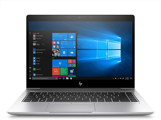 HP Elitebook 745 G5 14in FHD Laptop PC, AMD Ryzen 5 Pro 2500U, 16GB DDR4 RAM, 256GB SSD, Windows 10 Pro