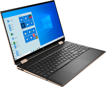 HP Spectre X360 15 2-in-1 Laptop 15.6” 4K UHD IPS Touchscreen 11th Gen Intel 4-Core i7-1165G7 16GB RAM 512GB SSD Intel Iris Xe Graphics Backlit Fingerprint Win10 + HDMI Cable
