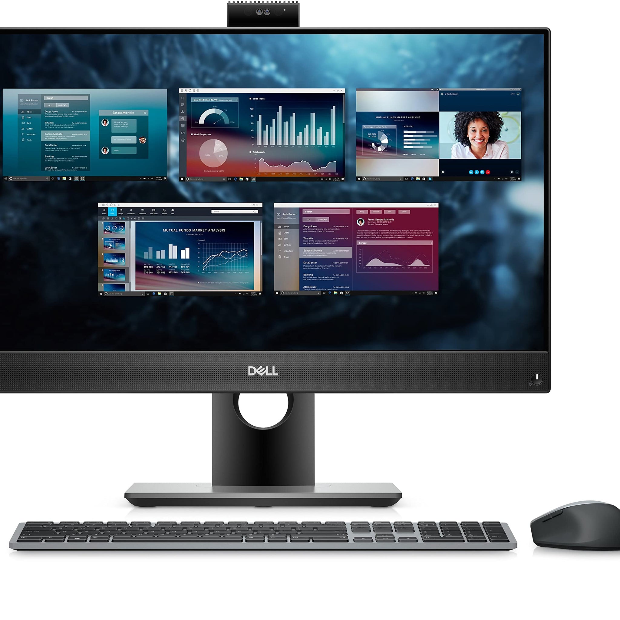 Dell Optiplex 7000 7490 AIO | 23.8" FHD | Core i5-512GB SSD - 16GB RAM | 6 Cores @ 4.6 GHz - 10th Gen CPU Win 10 Pro