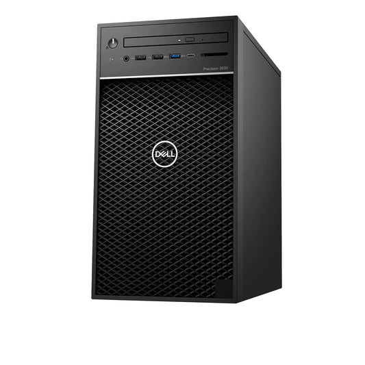 Dell Precision T3630 Workstation Desktop | Core i7-8700K - 1TB SSD Hard Drive - 64GB RAM Win 10 Pro Black