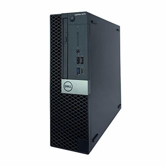 Dell Optiplex 5070 SFF Desktop | Core i7-9700 - 512GB SSD Hard Drive -16GB RAM | 8 cores @ 4.7 GHz Win 10 Pro Black
