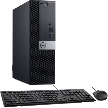 Dell OptiPlex 7070 SFF Home & Business Mini Desktop (Intel i7-9700 8-Core 3.00GHz, 16GB RAM, 1TB HDD (3.5), Intel UHD 630, DVD-RW, RJ-45, 4 USB 3.2, 2 DP, Black, Win11P)