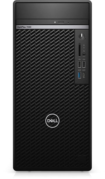 Dell Optiplex 7090 MT Desktop | Core i7-10700 - 256GB SSD Hard Drive - 16GB RAM | 8 cores @ 4.8 GHz Win 11 Pro Black