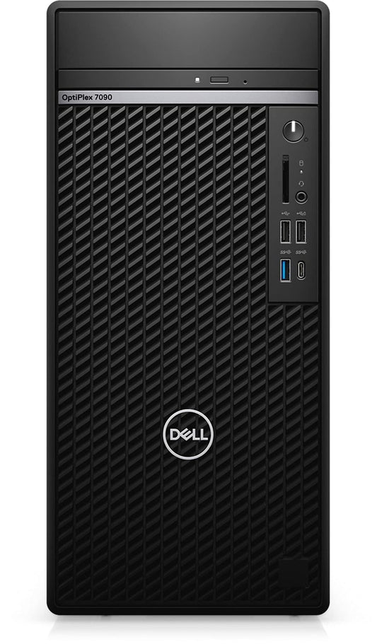 Dell Optiplex 7090 MT Desktop | Core i7-10700 - 256GB SSD Hard Drive - 16GB RAM | 8 cores @ 4.8 GHz Win 11 Pro Black