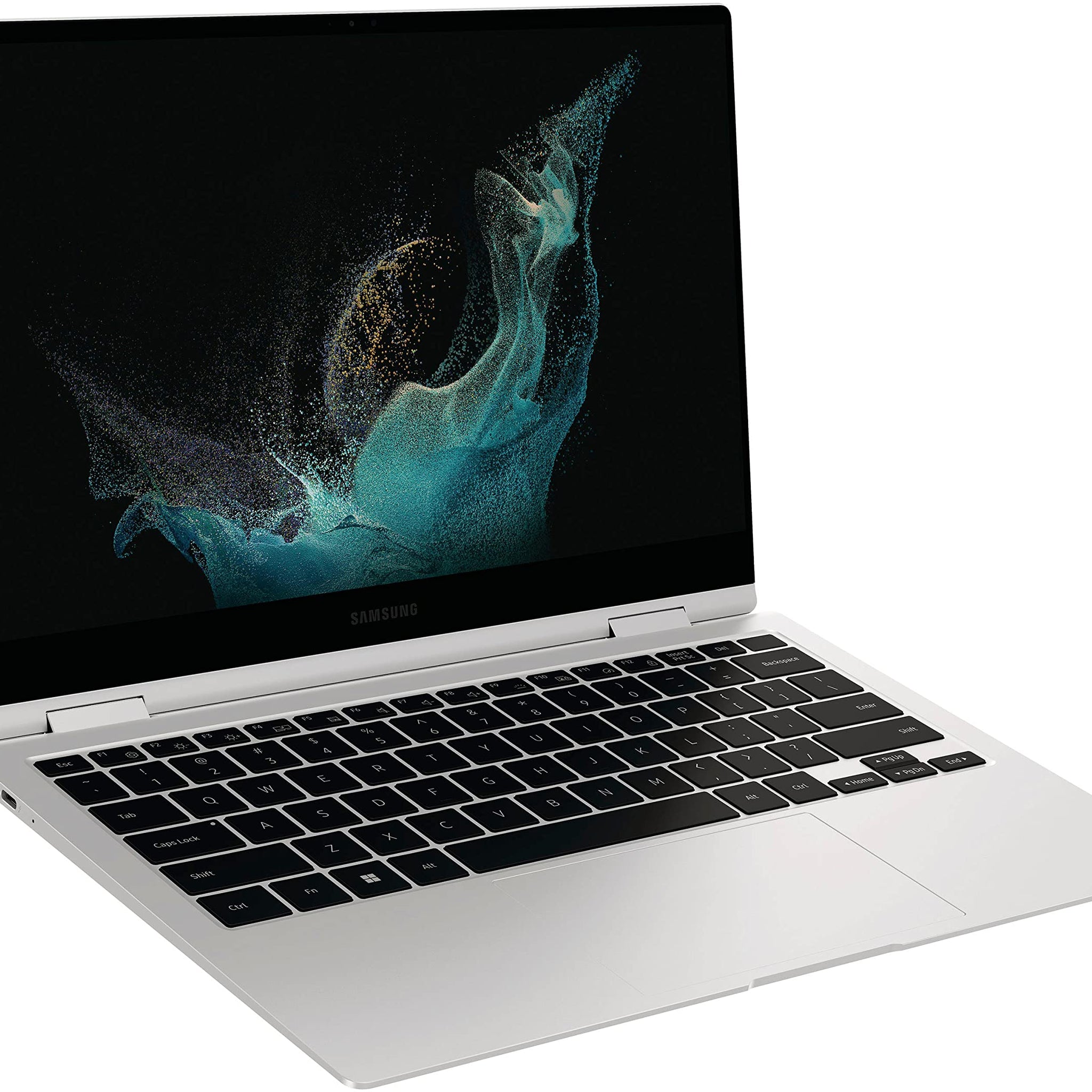 SAMSUNG Galaxy Book2 Pro 360 13 2-in-1 Laptop 13.3" FHD AMOLED Touchscreen Intel 12-Core i7-1260P 16GB RAM 512GB SSD Backlit Fingerprint Thunderbolt USB-C FHD Camera S Pen Win11