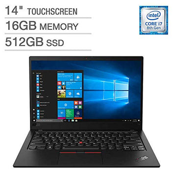 Lenovo ThinkPad X1 Carbon 7th Generation Ultrabook: Core i7-8565U, 16GB RAM, 512GB SSD, 14