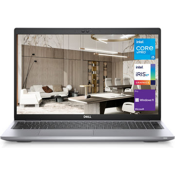Dell Latitude 5520 Business Laptop, 15.6" FHD Display, Intel Core i5-1145G7 vPRO, 32GB RAM, 512GB SSD, IR Camera, HDMI, Backlit Keyboard, Wi-Fi 6, RJ-45, Thunderbolt 4, Windows 11 Pro