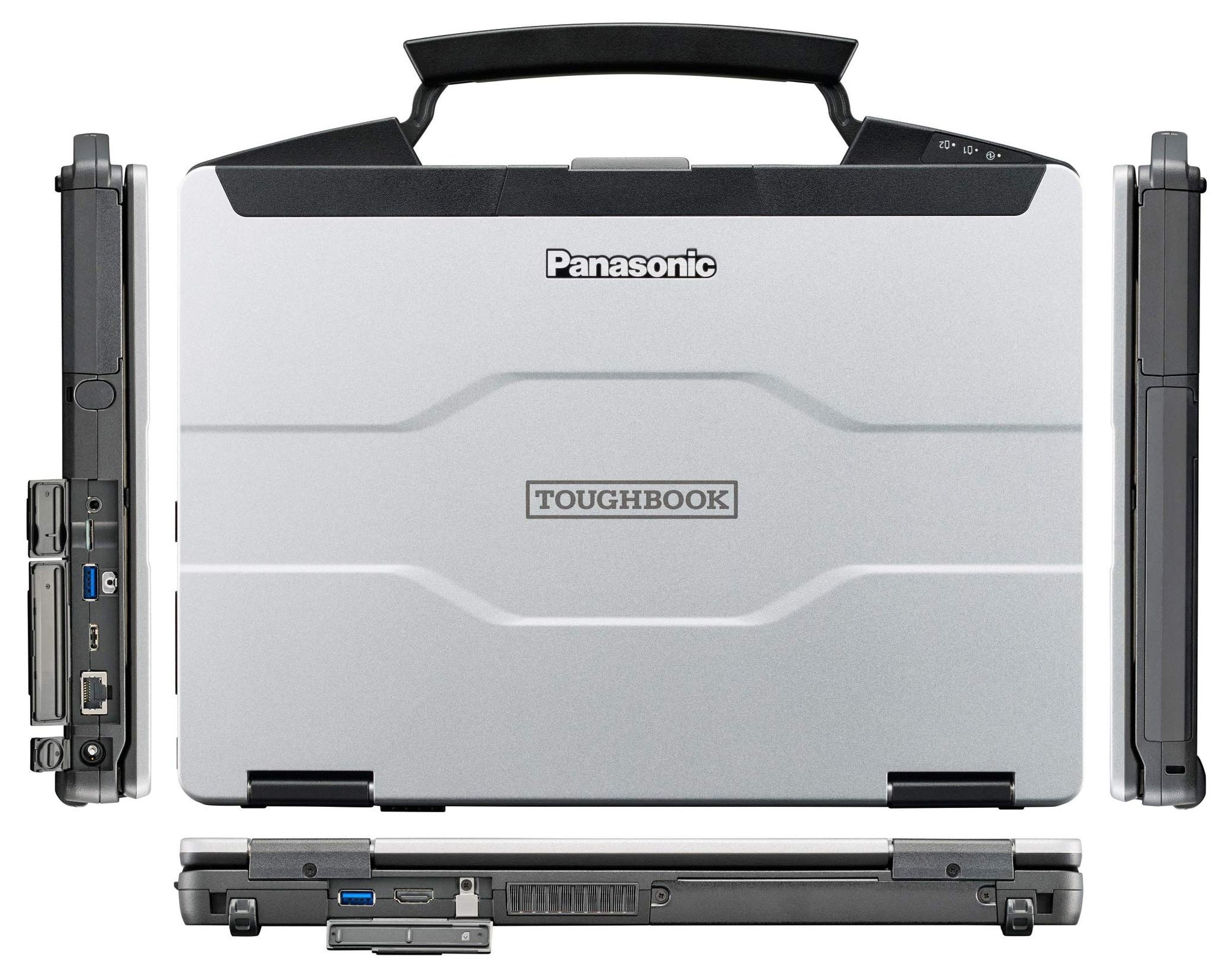 FZ-55 Panasonic Toughbook 55 Intel Core i5-8365U, 1.6GHz/4.1GHz, 14.0" FHD Touchscreen, 8GB, 512GB SSD, HDMI, Bluetooth, USB-A x 2, USB-C x 1, LAN, Webcam, Backlit Keyboard, Windows 10 Pro