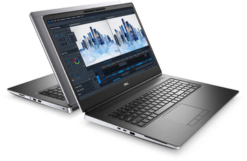Dell Precision 7760 Workstation Laptop | 17.3" 1920x1080 FHD | Xeon W - 11955M - 4TB SSD Hard Drive - 64GB RAM - Nvidia RTX A4000 | 8 cores @ 5 GHz - 8GB GDDR6 Win 10 Pro Silver