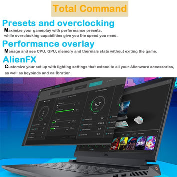 Dell G15 Gaming Laptop, 15.6