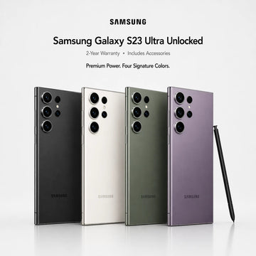 Samsung Galaxy S23 Ultra 5G 256GB 512GB S918U1 Factory Unlocked US Version