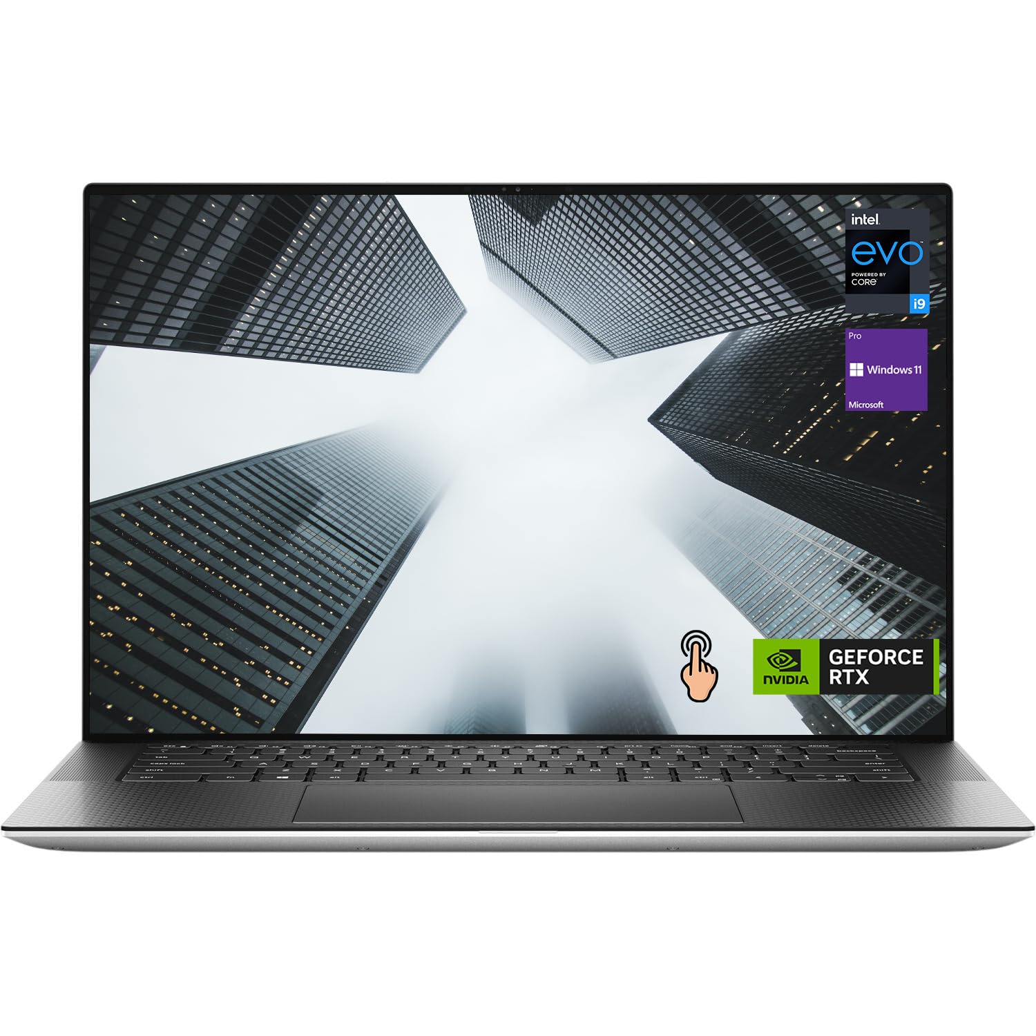 Dell XPS 9530 Business Laptop 15.6" 3.5K Touch OLED Screen Intel EVO i9-13900H, NVIDIA GeForce RTX 4060, 32GB DDR5 RAM, 1TB PCIe SSD, Wi-Fi 6, Backlit KB, SD Card Reader, Windows 11 Pro, Silver