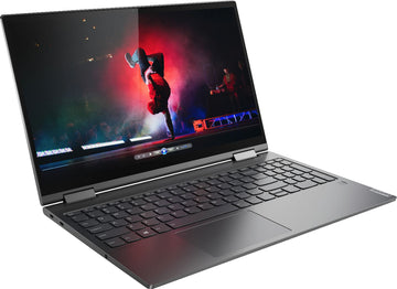 2021 Lenovo Yoga C740 2-in-1 15.6" Touch Screen Laptop, Intel Quad-Core i5-10210U, 8GB DDR4, 512GB SSD + 32GB Optane, Backlit Keyboard, Fingerprint Reader, Windows 10, GCube 64GB Micro SD Card