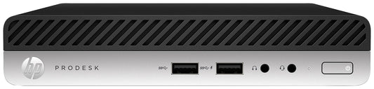 Refurbished: HP ProDesk 400 G3 - Core i5 7500T 2.7 GHz - 4 GB RAM - 500 GB HDD - Intel HD Graphics 630 - FreeDOS 2.0