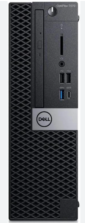 Dell OptiPlex 7070 Desktop Computer - Intel Core i5-9500T - 8GB RAM - 256GB SSD - Micro PC