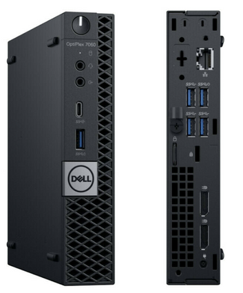 Dell Optiplex 7070 MT/SFF/Micro PC | Core i7-9700 - 512GB SSD Hard Drive - 16GB RAM | 8 cores @ 4.7 GHz - 2GB GDDR5 Win 10 Pro Black