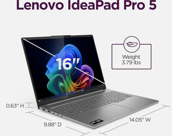 Lenovo IdeaPad Pro 5 - 2025 - 16" OLED 120Hz 16GB 1 TB Ryzen AI 7 RTX 5050